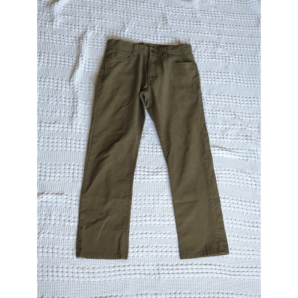 Filson Original Dry Tin Cloth 11.5 oz Pants Straight Leg Sz 30 Marsh Olive 32X29